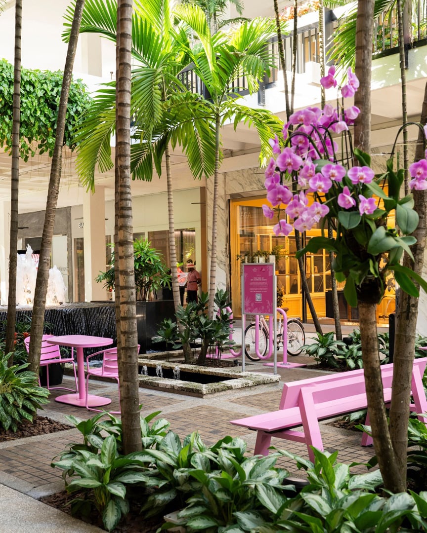 The Pink Tile Soirée at Bal Harbour Shops - Mahjong for a Cure Tournament