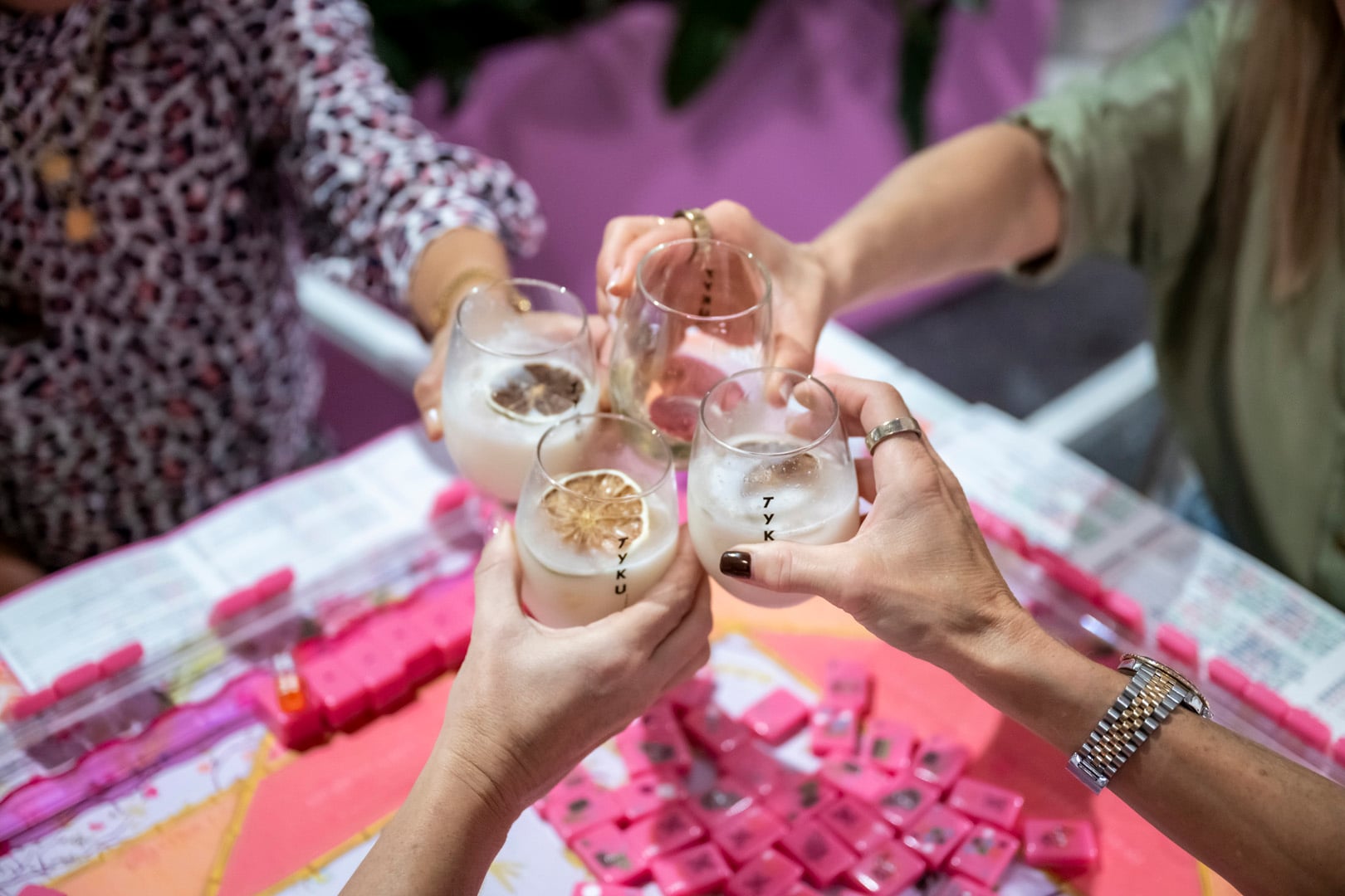 The Pink Tile Soirée at Bal Harbour Shops - Mahjong for a Cure Tournament